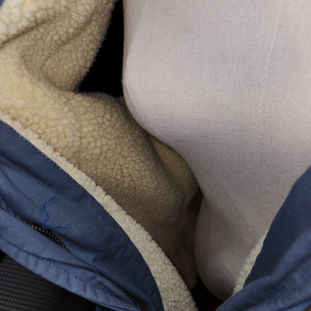 Blue Toggle Sherpa Lined Toggle Jacket - image 6